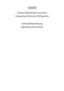 Page 1
SANTO
Einbau-KŸhlschrank electronic
Integrating Electronic Refrigerator
Gebrauchsanweisung
Operating instructions
 