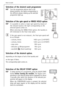 Page 28
28
Selection of the desired wash programme
Turn the programme selector dial to the
desired position: the lights corresponding to
the different phases making up the selected
programme light up.
Selection of the spin speed or RINSE HOLD option
It is possible to select a lower spin speed by means of
the relevant button; the light corresponding to the
selected speed comes on.
When selecting the RINSE HOLD option, the laundry is
left immersed in the final rinse water.
If the spin speed is not reduced , the...