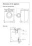 Page 49Dimensions of the appliance
Front view and side view
Rear view
49




	

	


	
	
	



		




	 	

		






		 
    


 
!!
	

!	
	
	 
	# $	




	




#
 		


	
 	
 #%


	


	


 

	

	

	

...