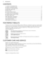 Page 2CONTENTS
1. SAFETY INFORMATION.................................................................................................3
2.  SAFETY INSTRUCTIONS................................................................................................ 4
3.  PRODUCT DESCRIPTION.............................................................................................. 7
4.  BEFORE FIRST USE......................................................................................................... 7
5.  DAILY...