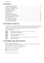 Page 2CONTENTS
1. SAFETY INFORMATION.................................................................................................3
2.  SAFETY INSTRUCTIONS................................................................................................ 4
3.  PRODUCT DESCRIPTION.............................................................................................. 7
4.  CONTROL PANEL........................................................................................................... 8
5.  BEFORE...