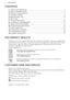 Page 2CONTENTS
1. SAFETY INFORMATION.................................................................................................3
2.  SAFETY INSTRUCTIONS................................................................................................ 4
3.  PRODUCT DESCRIPTION.............................................................................................. 7
4.  CONTROL PANEL........................................................................................................... 8
5.  BEFORE...