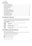 Page 2CONTENTS
1. SAFETY INFORMATION.................................................................................................3
2.  SAFETY INSTRUCTIONS................................................................................................ 4
3.  PRODUCT DESCRIPTION.............................................................................................. 6
4.  CONTROL PANEL........................................................................................................... 7
5.  BEFORE...