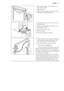 Page 192
1
• Unscrew the upper pin and screw it on
the opposite side.
• Refit the door.
• Make sure the edge of the door is par-
allel with the edge of the top.
A
B
• Unscrew the pin (A) and screw it on the
opposite side.
• Remove the cap (B) and position it on
the opposite side.
• Screw the lower hinges.
• Refit the plinth.
• Stand the appliance upright.
• Fit the handle on the opposite side and
put the plastic caps (contained in the
instructions bag) in the free holes.
• Do a final check to make sure that:
–...