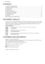 Page 2CONTENTS
1. SAFETY INFORMATION.................................................................................................3
2.  SAFETY INSTRUCTIONS................................................................................................ 4
3.  OPERATION.................................................................................................................... 6
4.  DAILY...