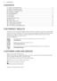 Page 2CONTENTS
1. SAFETY INFORMATION.................................................................................................3
2.  SAFETY INSTRUCTIONS................................................................................................ 4
3.  PRODUCT DESCRIPTION.............................................................................................. 5
4.  CONTROL PANEL .......................................................................................................... 6
5....