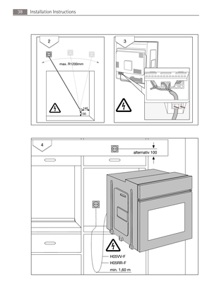 Page 38Installation Instructions38
 
  