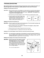 Page 22\f\f
TROU BLESHO OTING
Mosttreadmi llproblem scan besolved byfollow ingtheste ps below \bFind thesymptom thatappl ies, and
follow thesteps listed\b Iffur ther assista nceisne eded, pleasesee thefront cover ofthis manual\b
PROB LEM: The power doesnot turn on
SOLU TION: a. Ma kesur ethat the power cordisplugg edinto asurge suppressor\b andthat the surg e suppressor
is plug gedint oapr oper lygroun dedoutlet (seepage13). Use onlyasin gle-outl etsurge suppres -
sor that meet sall ofthe speci fica tions...