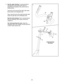 Page 88
5.See theuppe rdra wing. Toavoid pinch ingor
damagin gthe Pulse Wires (28) while you
asse mble the Han dlebar (39) ,per form thefol\b
lo win gactio ns:
Insert the end ofthe left Pul seWire (28) insid e
th e left side of th e Handl ebar(39) .
The n,inse rtthe end ofthe rig ht Pulse Wire(2 8)
insid ethe right side of th e Ha ndle bar(3 9) .
See the lower drawing. Have asecond perso n
hold the Han dlebar (39) in place aroun dthe
Uprig ht(2).
Tip: Av oid pinc hing the wire s.Attach the
Han dleb ar(39) to...