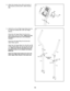 Page 1010
8.Attach the Con sole Cover (32)to the back of
th e Co nso le(4) with twoM4x48m mScrews
(89 ).8
4
32
89
9. Ident ifythe Left andRi ght Upper Body Arms (8,
9), which are marke dwith “Left” and“Right”
sticke rs.
Orie nt the Lef tUp perBod yArm (8) and an
Upp erBod yLeg (6) as show n.Make sure that
thehexa gonal holesar ein the indicated
loc ation.
In sert the Lef tUpp erBody Arm (8) into the
Upp erBod yLeg (6).
Attach the LeftUpp erBody Arm (8) with two M8
x45mm But ton Bolts (76) and twoM8 Jam Nuts
(77...