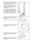 Page 63. Hold one of the Handrails (1) at an angle as shown and
insert the upper end into the right Upright (11) as far as
possible. Keep the lower end of the Handrail away from
the treadmill to avoid scratching the finish. 
Next, rotate the lower end of the Handrail (1) to the posi-
tion shown by the dotted line. Note: It may be necessary
to pull back on the lower end of the Handrail in order to
position the Handrail against the bracket on the
Extension Leg (34). 
Make sure that the hole in the bracket on the...