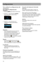 Page 45
20
Configuraciones
Para cambiar las configuraciones del 
reproductor
Para cambiar las configuraciones del 
reproductor:
1.   Presione 
/MENU para mostrar el menú Inicio.
2.   Presione  + ó  – para seleccionar  Settings y 
presione 
 o  para entrar al menú 
configuraciones.
 
Settings
3.   Presione  + ó  – para seleccionar una 
configuración y luego presione  para 
cambiarla.
 
Shuffle                     Off
Equalizer                Flat
Repeat               Off
Aleatorio•   Presione  repetidamente para...