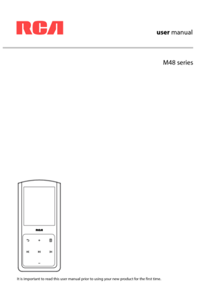 Page 1M48 series
user manual
It is important to read this user manual prior to using your new product for the first time. 