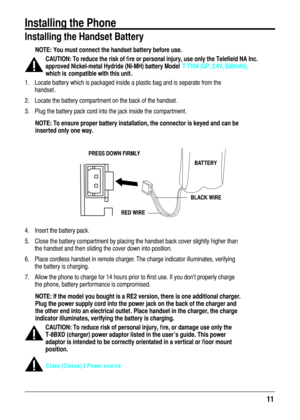 Page 11T-T104 (GP, 2.4V, 550mAh), 