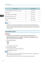 Page 42Computer brandKey combinationEverex, MITSUBISHI, NEC, Panasonic, SOTEC[Fn] + [F3]Gateway, HP[Fn] + [F4]acer, SHARP, SOTEC, TOSHIBA[Fn] + [F5]HITACHI, IBM, lenovo, SONY[Fn] + [F7]ASUS, DELL, EPSON, HITACHI[Fn] + [F8]FUJITSU[Fn] + [F10]
• Depending on the computer, the image may not be projected properly if it is displayed on thecomputer's LCD display while being projected onto the screen by the projector. If this happens, turn
off the computer's LCD display. For details about switching the...