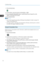 Page 521.Press the [Eco] button.
2.In [Eco Mode], select [On (Auto)], [On (Detailed)], or [Off].
3. If you selected [On (Detailed)] in Step 2, specify [Lamp Power], [Lamp Pwr on No
Signal], and [Image Eco] manually.
4. Press the [Eco] button.
• You can also change the lamp settings with [Energy Saving Settings]. For details, see page 102
"Energy Saving Settings Menu".
• The image may flicker, depending on the characteristics of the lamp, when the power is cut by the Eco Mode. If this happens, disable...