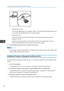 Page 90• If registration succeeds
The message "Registration has completed." appears. The computer USB adapter flickers every
two seconds. Press the [Enter] button to close the message.
• If registration fails
If there are any obstacles between the projector and computer, the attempt to perform
registration will fail.
Registration should complete in under 2 minutes. If it does not complete after 2 minutes,
remove the USB adapter from the computer, and then insert it again.
11. Press the [Menu] button...