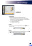 Page 4341
SCREEN
 Aspect Ratio
 Use this function to choose your desired aspect ratio.
   Auto: Automatically selects the appropriate display format. 
When input is 4:3, the image is displayed as 4:3. When input is 
16:9 above, the image is displayed as 16:9.
   4:3: Displays 4:3 aspect ratio.
   16:9: Displays 16:9 aspect ratio.
 Phase
   Eliminate flicker from the image displayed. Use the  or  key to 
adjust the value. 
Phase
 Clock
   Adjust the number of total dots in one horizontal period. Use the  
or...