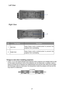 Page 2727
Left View
Right View
Ind.Part NameDescription
1Inlet VentKeep these vents unobstructed to prevent the projector from overheating.
2Outlet VentKeep these vents unobstructed to prevent the projector from overheating.
Things to note when installing projectors
• Leave 1 m or over space between the projectors when projectors are installed side by side, so that intake and exhaust vents of the projectors are not obstructed. In addition, leave a space of at least 30 cm between the intake/exhaust vent and the...