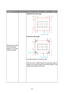 Page 4343
Projection Lens A1A2A3A4A5
Motorized Lens Shift (Lens shift range based on 1/2 screen width and height)
A2/A4/A5 lens shift range:
A1/A3 lens shift range:
Lens shift accuracy: 0.5 pixel per step.
When  the  lens  is  shifted  beyond  the  described  range  of operation,  the  screen  edges  may  become  darker  or  the images may become out of focus.
Lens shift range
Lens shift range
Darker 