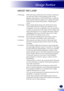 Page 11English
9
English
Usage Notice
ABOUT THE LAMP
■ Warning- When the lamp reaches the end of its life, it will burn 
out and may make a loud popping sound. If this 
happens, the projector will not turn back on until the 
lamp module has been replaced. To replace the lamp, 
follow the procedures listed under “Replacing the 
Lamp”.
■ Warning- Before replacing the lamp, turn off the power and 
wait at least one hour to allow the machine to cool 
completely. If it is not completely cool, you may burn 
or injure...