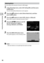 Page 521
50
Various Shooting Functions
Reducing Noise
You can reduce the amount of noise in still images.
1 In the [Shooting] menu, select [ISO Setting/NR], and then press 
the $ button.
The [ISO Setting/Noise Reduction] screen appears.
2 Press the !" buttons to select [Noise Reduction], and then 
press the $ button.
3 Press the !"  buttons to select [Off ], [Auto], or [Manual].
When [Off ] or [Auto] is selected, proceed to Step 5.
4 Press the !"#$ buttons to specify 
the ISO sensitivity to apply to...