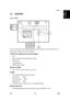 Page 1073Boards 
SM 123 B786 
B786 
Fax Option 
5.2 BOARDS 
5.2.1 FCU 
 
The FCU (Facsimile Control Unit) controls fax communications, the video interface to the 
base copier’s engine, and all the fax options.. 
FACE3 (Fax Application Control Engine) 
ƒ CPU 
ƒ  Data compression and reconstruction (DCR) 
ƒ DMA control 
ƒ Clock generation 
ƒ  DRAM backup control 
Modem (FAME) 
ƒ  V.34, V33, V17, V.29, V.27ter, V.21, and V.8 
DRAM 
ƒ  The 16 MB of DRAM is shared as follows. 
SAF memory        : 4MB 
Working memory...