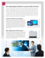 Page 2Transform information into inspiration 
Great ideas come from many places. Use the Ricoh PJ X3351N/PJ WX3351N 
desk-edge projection system to grab information from almost any source, 
including networked Macs, PCs and your Windows
® or Android™ smartphones 
or tablets, and turn conventional screens into interactive whiteboards. And 
with Miracast, you can share images and information directly from the screen 
of your personal Microsoft
® or Android device. Or, you can present without 
any computer at...