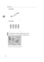 Page 40Installing Options
28
2
❖Power Cable
❖Four Screws
BTurn off the power, and then unplug the power cable.
CLoosen the three screws securing the controller board.
The screws cannot be fully removed.
AET085S
AET086S
AQC630S 