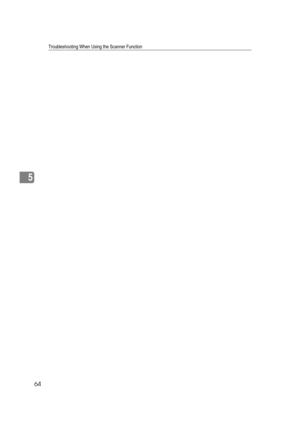 Page 70Troubleshooting When Using the Scanner Function
64
5 