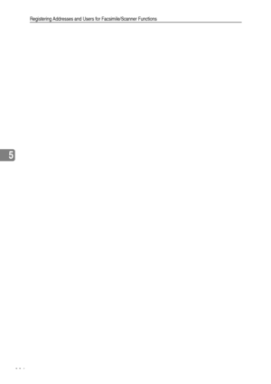 Page 128Registering Addresses and Users for Facsimile/Scanner Functions
116
5
Downloaded From ManualsPrinter.com Manuals 