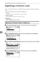 Page 250Registering Addresses and Users for Facsimile/Scanner Functions
242
7Registering a Protection Code
You can stop senders names or folders being accessed by setting a protection
code.
You can use this function to protect the following:
Folders
You can prevent unauthorized access to folders.
Senders names
You can prevent misuse of senders names.
Reference
p.143 “Registering a User Code”
Registering a Protection Code to a Single User
ASelect [System Settings] using {U} or {T}, and then press the {OK} key....