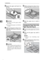 Page 44Troubleshooting
38
4
FSquare the paper and load it in
the tray.
Important
❒Be sure to set the paper under
the roller.
❒Do not stack paper over the lim-
it mark.
GWhile pressing the release lever,
adjust the side fences to the new
paper size.
Important
❒When setting small quantities of
copy paper, be careful not to
squeeze in the side fence too
much or paper will not feed in
properly.
HWhile pressing the release lever,
set the back fence to the new size.
IPush the paper tray in until it
stops.
Changing...