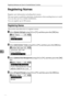 Page 146Registering Addresses and Users for Facsimile/Scanner Functions
138
7Registering Names
Register user information including their names.
The user name is useful for selecting a destination when sending faxes or e-mail.
You can also use it as a folder destination.
You can register up to 150 names.
Registering Names
This section describes how to register names.
ASelect [System Settings] using {U} or {T}, and then press the {OK} key.
BSelect [Administrator Tools] using {U} or {T}, and then press the {OK}...