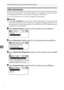 Page 260Registering Addresses and Users for Facsimile/Scanner Functions
252
7
LDAP authentication
For each user registered in the Address Book, you can register a login user name
and login password to be used when accessing an LDAP server.
To use an LDAP server, you need to program it beforehand.
Important
❒When [Do not Specify] is selected for LDAP Authentication, the User Name
and Password that you have specified in Program/Change LDAP Server of
Administrator Tools settings applies. For details about LDAP...