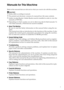 Page 3i
Manuals for This Machine
Refer to the manuals that are relevant to what you want to do with the machine.
Important
❒Media differ according to manual.
❒The printed and electronic versions of a manual have the same contents.
❒Adobe Acrobat Reader/Adobe Reader must be installed in order to view the
manuals as PDF files.
❒Depending on which country you are in, there may also be html manuals. To
view these manuals, a Web browser must be installed.
❖About This Machine
Be sure to read the Safety Information...