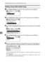 Page 244Registering Addresses and Users for Facsimile/Scanner Functions
236
7
Deleting a Group within Another Group
ASelect [System Settings] using {U} or {T}, and then press the {OK} key.
BSelect [Administrator Tools] using {U} or {T}, and then press the {OK} key.
CSelect [Prgrm./Change/Delete Group] using {U} or {T}, and then press the {OK}
key.
DSelect [Program/Change] using {U} or {T}, and then press the {OK} key.
EEnter the registration number of the group that you want to delete from us-
ing the number...