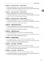 Page 41Network Settings
33
1
❖[Network] → [NW Frame Type] → [Ethernet 802.2]
 Web Image Monitor: Can be used for specifying the setting.
 SmartDeviceMonitor for Admin: Cannot be used for specifying the setting.
 telnet: Can be used for specifying the setting.
❖[Network] → [NW Frame Type] → [Ethernet 802.3]
 Web Image Monitor: Can be used for specifying the setting.
 SmartDeviceMonitor for Admin: Cannot be used for specifying the setting.
 telnet: Can be used for specifying the setting.
❖[Network] → [NW...