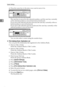 Page 72System Settings
64
2
FPress the name key in the place you want to move it to.
The user key is moved to the selected position, and the user key currently
at the selected position is moved forward or backward.
If you move the selected user key forward, the user key currently at the se-
lected position is moved backward.
If you move the selected user key backward, the user key currently at the
selected position is moved forward.
You can also select a name using the number keys.
❖Print Address Book:...