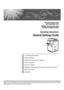 Page 1Operating Instructions
General Settings Guide
Read this manual carefully before you use this machine and keep it handy for future reference. For safe and correct use, be sure to read the
Safety Information in About This Machine before using the machine.
Connecting the Machine
System Settings 
Copier/Document Server Features
Printer Features
Scanner Features
Registering Addresses and Users for Scanner Functions
Other User Tools
Appendix1
2
3
4
5
6
7
8
Downloaded From ManualsPrinter.com Manuals 