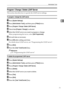 Page 81Administrator Tools
71
2
Program / Change / Delete LDAP Server
This section describes how to specify the LDAP server settings.
To program / change the LDAP server
APress [System Settings].
BPress [Administrator Tools], and then press [TNext] twice.
CPress [Program / Change / Delete LDAP Server].
DCheck that [Program / Change] is selected.
ESelect the LDAP server you want to program or change.
When programming the server, select [Not Programmed].
FSet each item as necessary.
GPress [OK] after setting each...