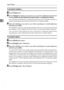 Page 92System Settings
84
2
To set search conditions
APress [TNext] twice.
BPress [Change] for items you want to use as search conditions from the fol-
lowing: [Name], [E-mail Address], [Company Name], and [Department Name].
You can enter an attribute as a typical search keyword. Using the entered at-
tribute, the function searches the LDAP server’s Address Book.
CEnter the attribute you want to use when searching for e-mail addresses,
and then press [OK].
The attribute value may change depending on the server...