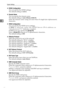 Page 60System Settings
50
2
❖DDNS Configuration
You can specify the DDNS settings.
The default setting is Active.
❖Domain Name
You can specify the domain name.
The default setting is Auto-Obtain (DHCP).
Enter the domain name using not more than 63 single-byte alphanumeric
characters.
❖WINS Configuration
You can specify the WINS server settings.
If [On] is selected, enter the WINS Server IPv4 address as
“xxx.xxx.xxx.xxx”(“x” indicates a number).
If DHCP is in use, specify the [Scope ID].
Enter a [Scope ID] using...