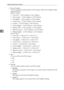 Page 140Copier/Document Server Features
132
4
Stamp Position
You can adjust the print position of the stamp within the available range
as shown below.
Metric version:
 Top Left…T/B: 4-144mm, L/R: 4-144mm
 Top Center…T/B: 4-144mm, L/R: 72-72mm
 Top Right…T/B: 4-144mm, L/R: 4-144mm
 Center Left…T/B: 72-72mm, L/R: 4-144mm
 Center…T/B: 72-72mm, L/R: 72-72mm
 Center Right…T/B: 72-72mm, L/R: 4-144mm
 Bottom Left…T/B: 4-144mm, L/R: 4-144mm
 Bottom Center…T/B: 4-144mm, L/R: 72-72mm
 Bottom Right…T/B: 4-144mm,...