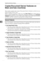 Page 154Copier/Document Server Features
146
4Copier/Document Server Features on 
Main and Sub-machines
This section explains the Copier/Document Server Features on the two ma-
chines during Connect Copy.
While combined copying is under way, the {User Tools} keys of the sub-ma-
chines remain disabled. If it is desired to change the defaults, press [Combined
Copying] that appears in reverse video on the control screen of the main machine,
and then, clear the combined copying before making changes.
General...