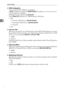 Page 66System Settings
58
2
❖WINS Configuration
You can specify the WINS server settings.
If [On] is selected, specify the [WINS Server] IP address as “xxx.xxx.xxx.xxx
(“xxx indicates a number).
If DHCP is in use, specify the [Scope ID].
Enter [Scope ID] using up to 31 alphanumeric characters.
On
 Primary WINS Server: 000.000.000.000
 Secondary WINS Server: 000.000.000.000
Scope ID
Off
❖IPv4 over 1394
When you use the IP over 1394 function of the IEEE 1394 interface to connect
the machine to the network,...