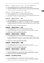 Page 45Network Settings
37
1
❖[Network] → [WINS Configuration] → [On] → [Secondary WINS Server]
 Web Image Monirot:Can be used for specifying the setting.
 SmartDeviceMonitor for Admin:Cannot be used for specifying the setting.
 telnet:Can be used for specifying the setting.
❖[Network] → [WINS Configuration] → [On] → [Scope ID]
 Web Image Monitor:Can be used for specifying the setting.
 SmartDeviceMonitor for Admin:Cannot be used for specifying the setting.
 telnet:Can be used for specifying the setting....