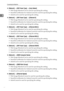 Page 46Connecting the Machine
38
1
❖[Network] → [NW Frame Type] → [Auto Select]
 Web Image Monitor:Can be used for specifying the setting.
 SmartDeviceMonitor for Admin:Cannot be used for specifying the setting.
 telnet:Can be used for specifying the setting.
❖[Network] → [NW Frame Type] → [Ethernet II]
 Web Image Monitor:Can be used for specifying the setting.
 SmartDeviceMonitor for Admin:Cannot be used for specifying the setting.
 telnet:Can be used for specifying the setting.
❖[Network] → [NW Frame...