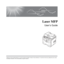 Page 1
Read this manual carefully before you use this machine and keep it handy for future reference. For safe and correct use, please be sure to read 
the Safety Information in this manual before using the machine.
Laser MFP
User’s Guide
Downloaded From ManualsPrinter.com Manuals 