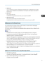 Page 437. Shortcut icon
You can add shortcuts to programs or Web pages to the [Home] screen. For details about how to register
shortcuts, see p.41 "Adding Icons to the [Home] Screen". The program number appears on the bottom of
the shortcut icon.
8. [Browser] Press to display Web pages.
For details about how to use the browser function, see Convenient Functions
.
9. [Document Server] Press to store or print documents on the machine's hard disk.
For details about how to use the Document Server...